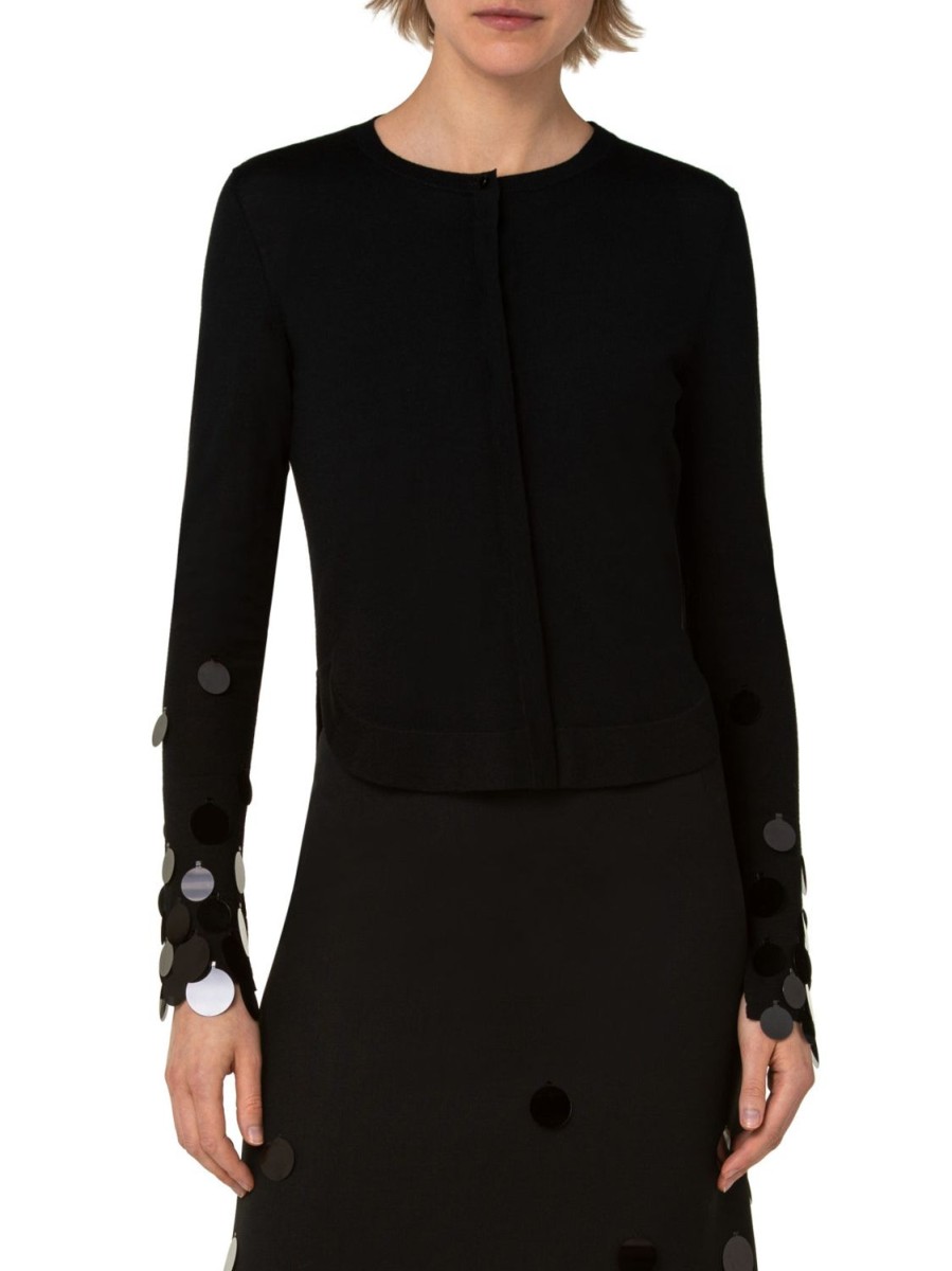 Women Akris Punto | Twinset-Black/Paillettes