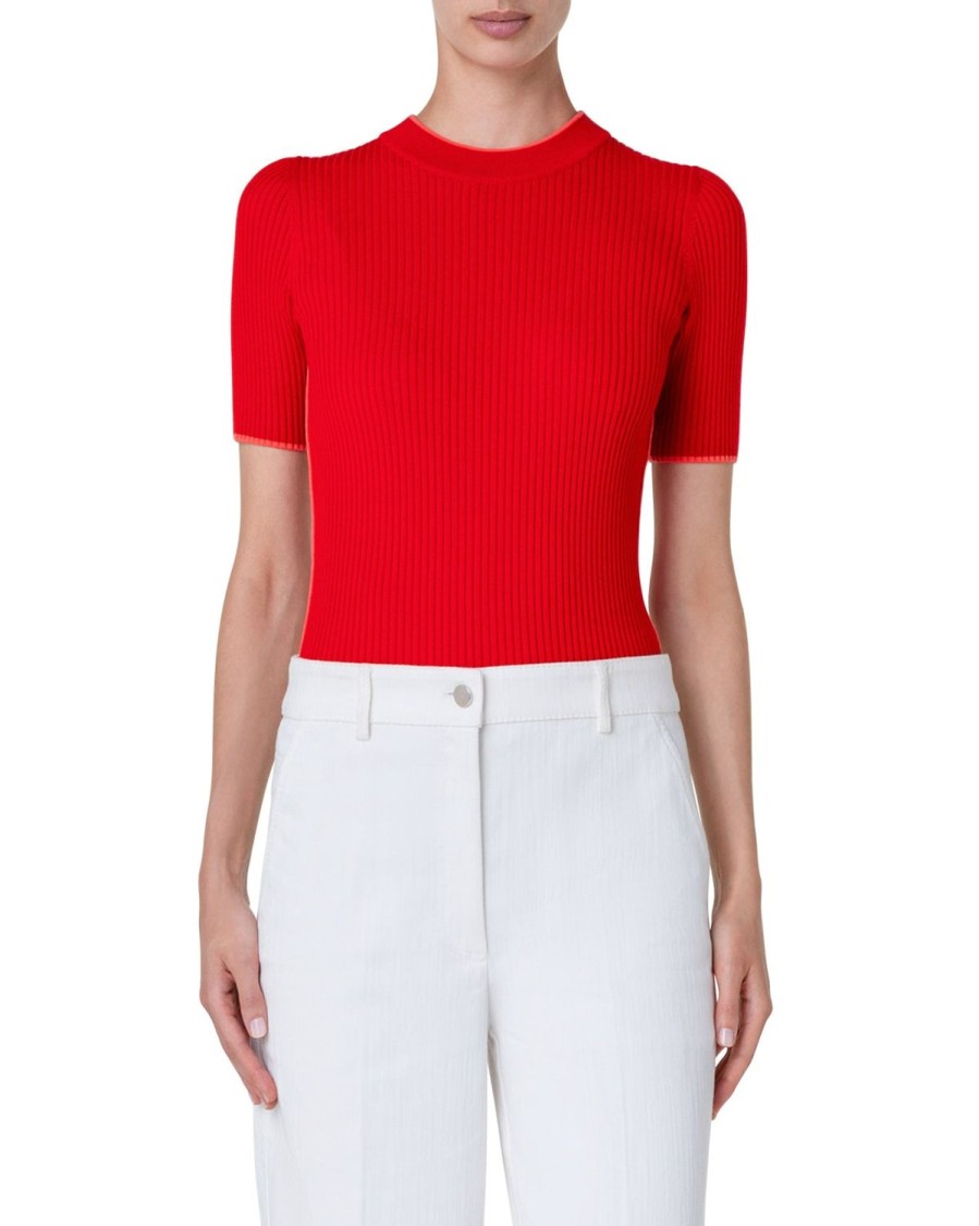 Women Akris Punto | Sweater-Red