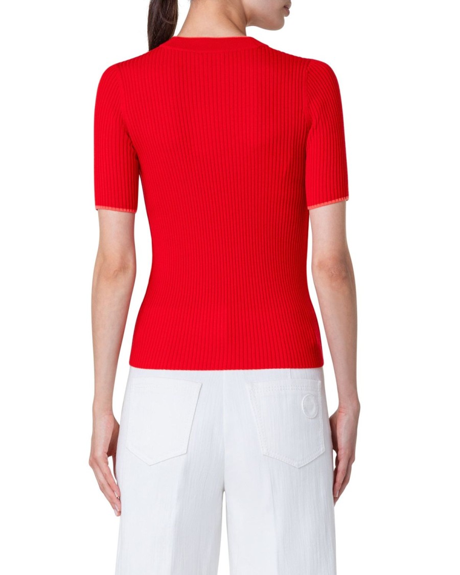 Women Akris Punto | Sweater-Red