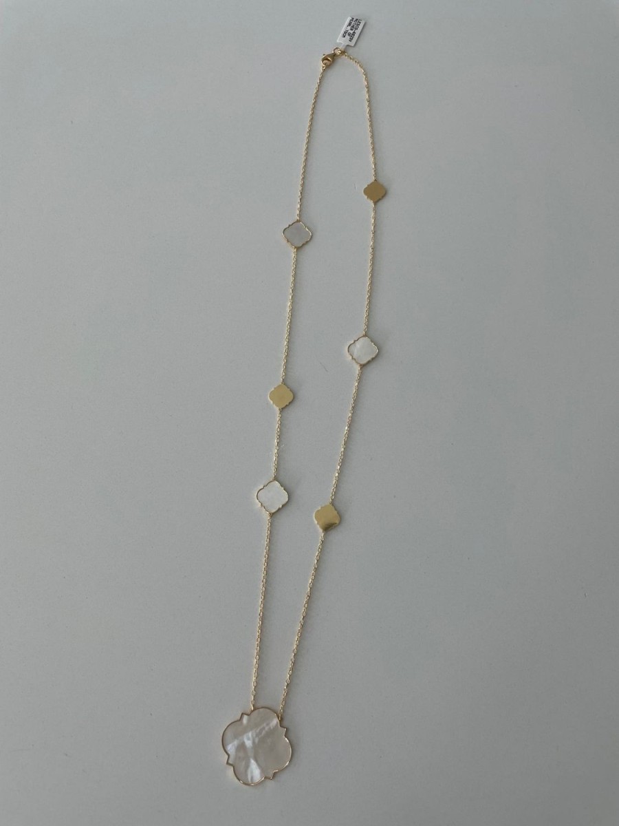 Women Lucie in the Sky | Necklace-Gold/Pearl