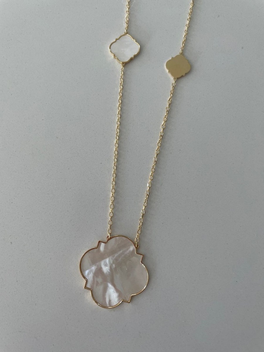 Women Lucie in the Sky | Necklace-Gold/Pearl