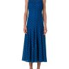 Women Akris Punto | Dress-Blue/Lace