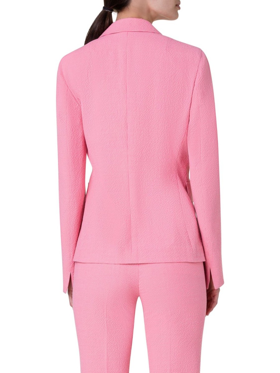 Women Akris Punto | Jacket-Flamingo Pink