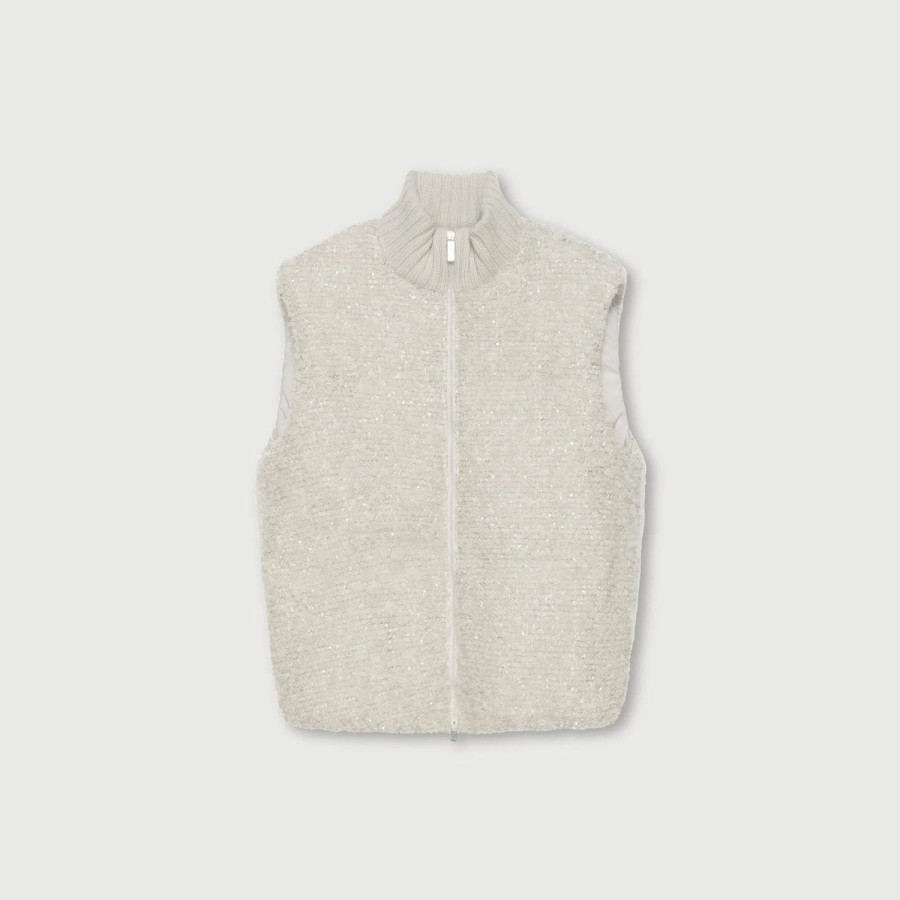 Women Fabiana Filippi | Vest-Light Grey