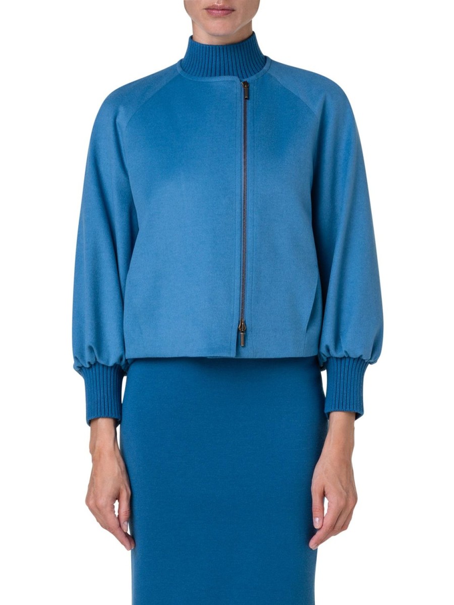 Women Akris Punto | Jacket-Blue