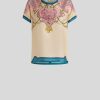 Women Etro | Top-Pink/Teal/Sand