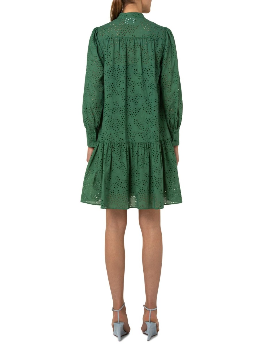 Women Akris Punto | Dress-Tropical Green