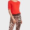 Women Marc Cain | T-Shirt-Red