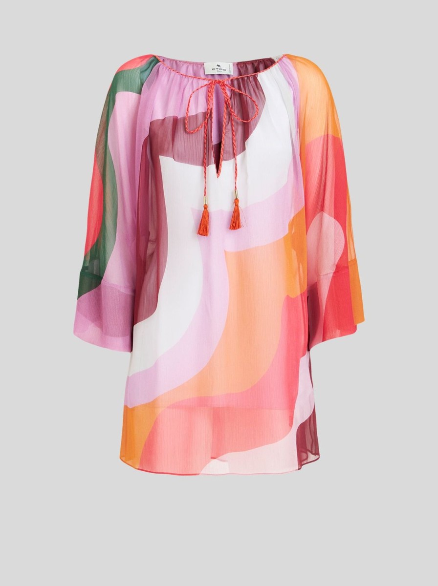 Women etro | Top-Orange/Pink