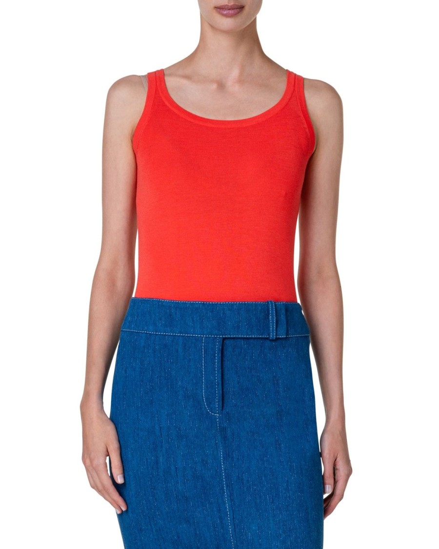 Women Akris Punto | Top-Red