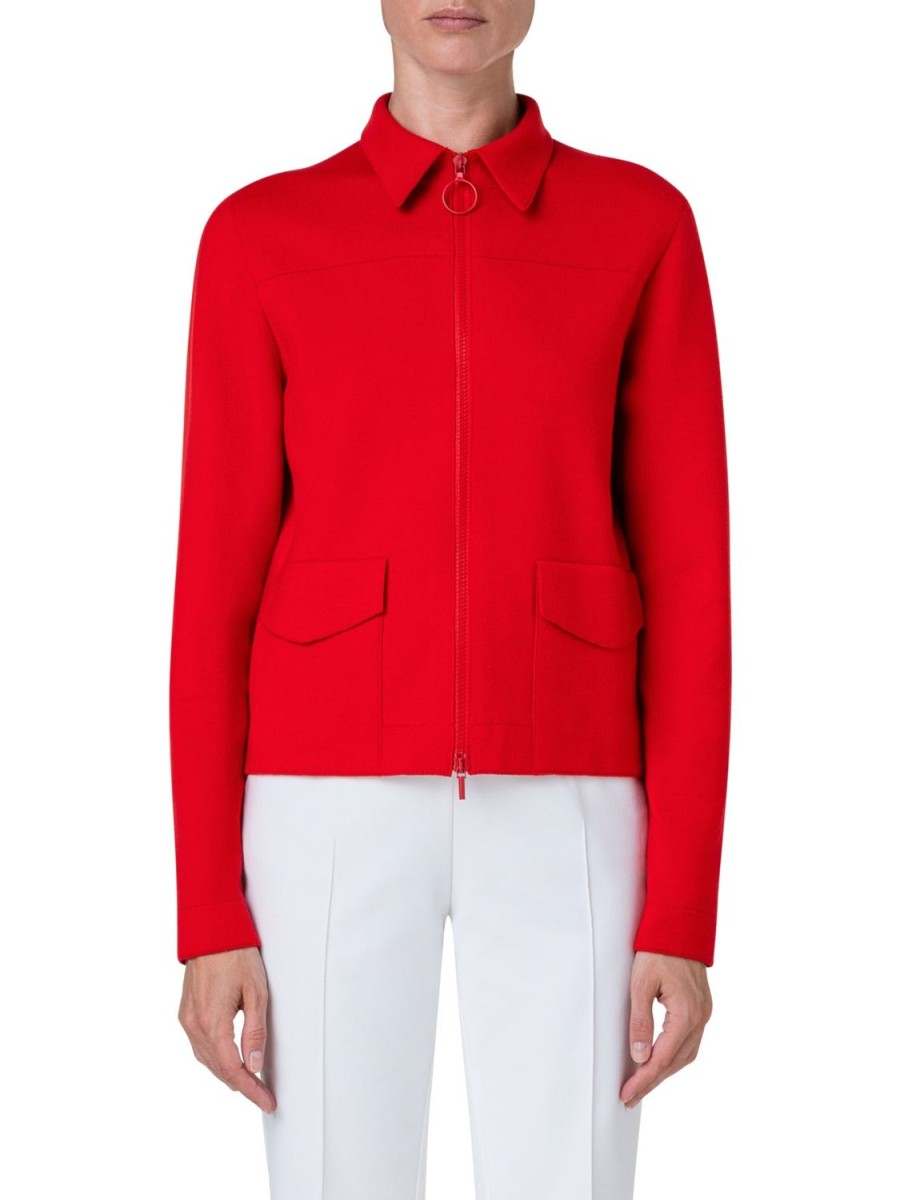 Women Akris Punto | Jacket-Red