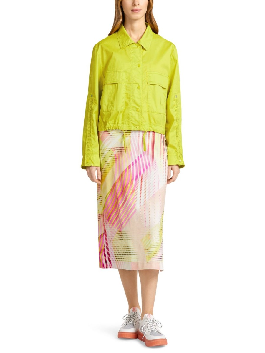 Women Marc Cain | Jacket-Lime