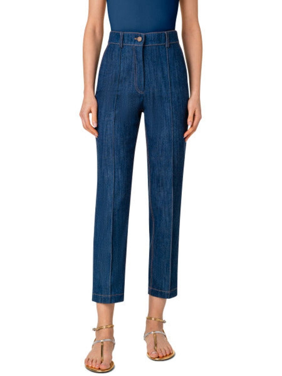 Women Akris Punto | Pant "Feryn"-Denim