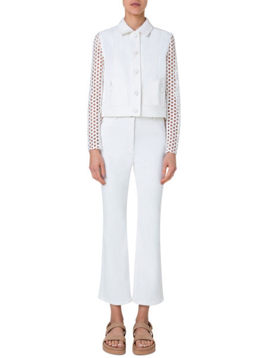 Women Akris Punto | Jacket-Off-White