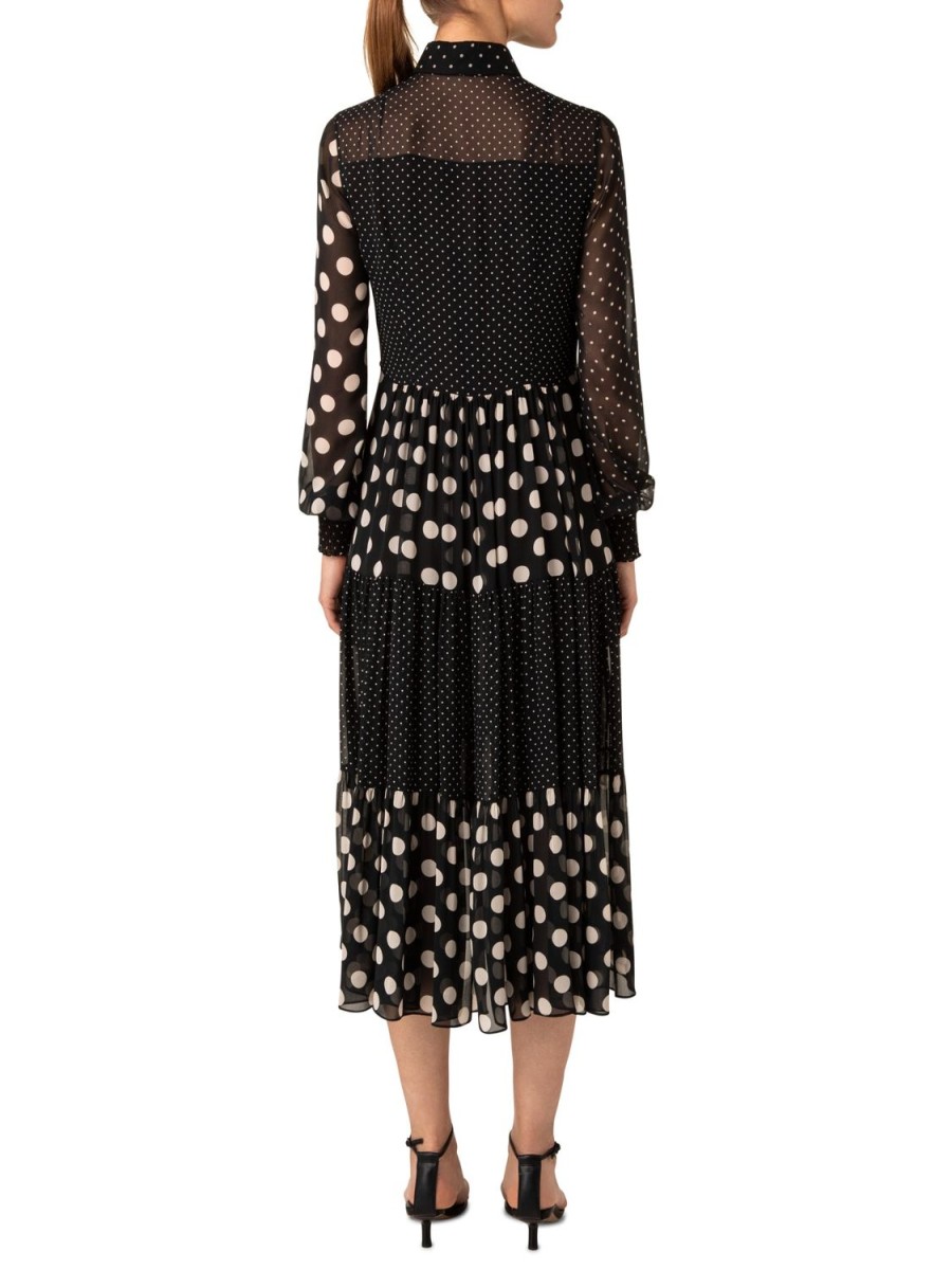 Women Akris Punto | Dress-Black/Cashew