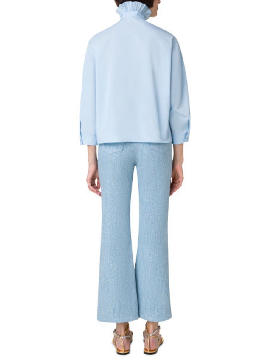 Women Akris Punto | Blouse-Sky Blue