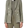 Women Akris Punto | Jacket-Sage/Cream