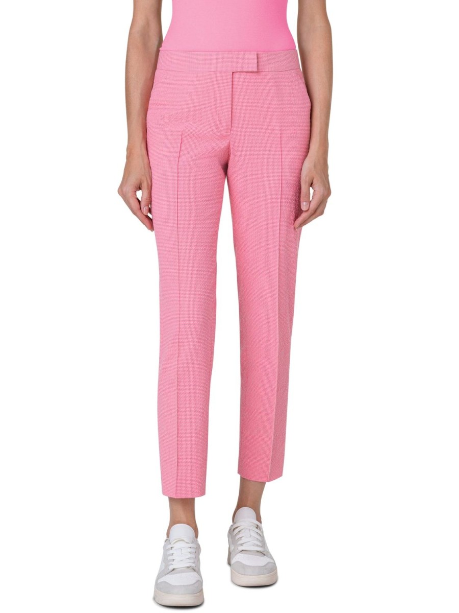 Women Akris Punto | Pant-Flamingo Pink