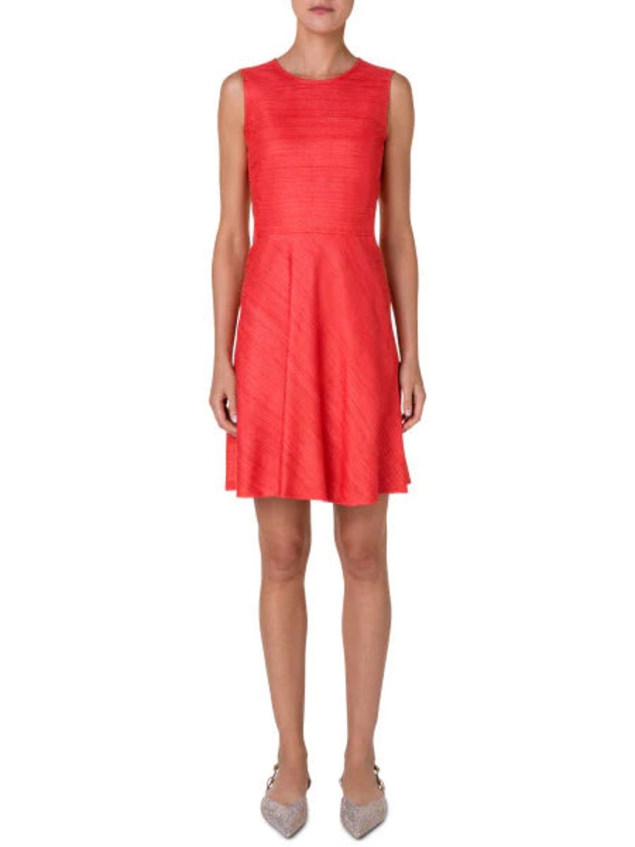 Women Akris Punto | Dress-Orange Red