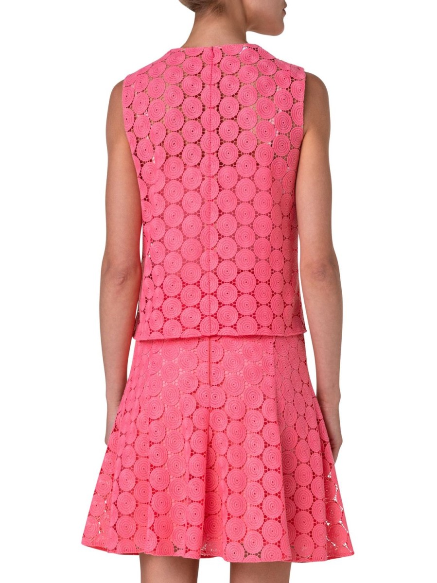 Women Akris Punto | Skirt Suit-Flamingo Pink