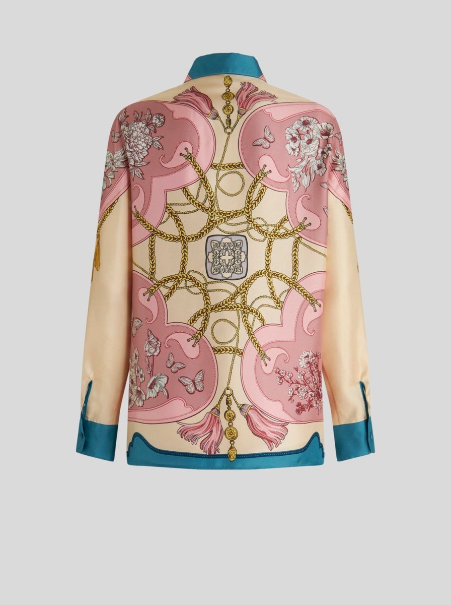 Women etro | Shirt-Pink/Gold/Blue