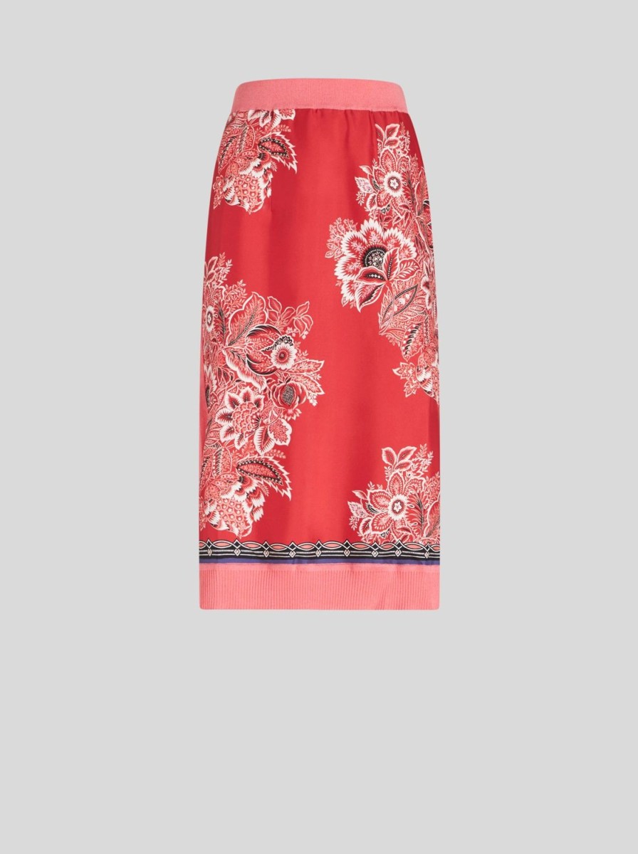 Women Etro | Skirt Suit-Red/Print