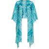 Women etro | Bolero Jacket-Turquoise/White