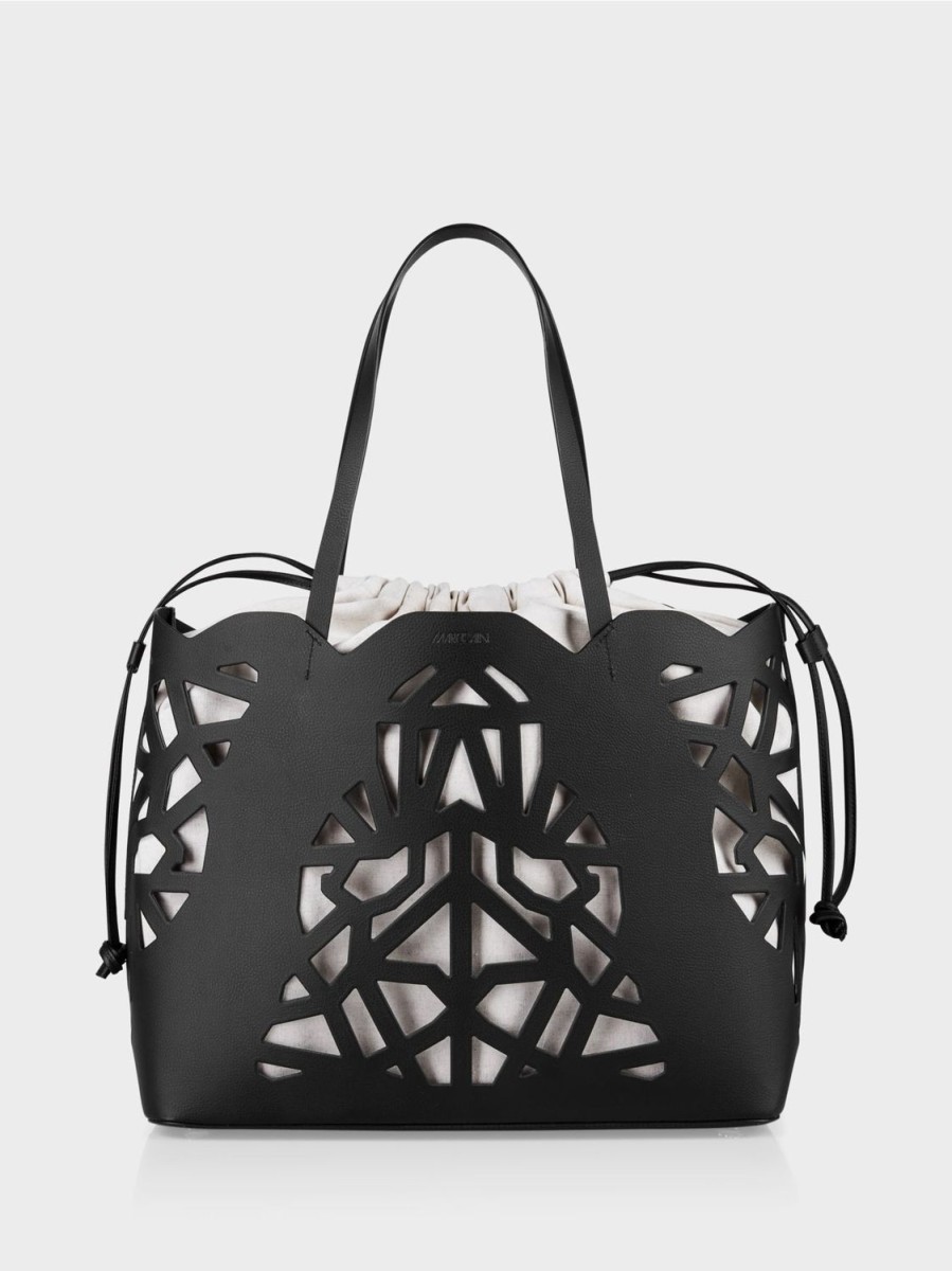 Women Marc Cain | Tote Bag-Black