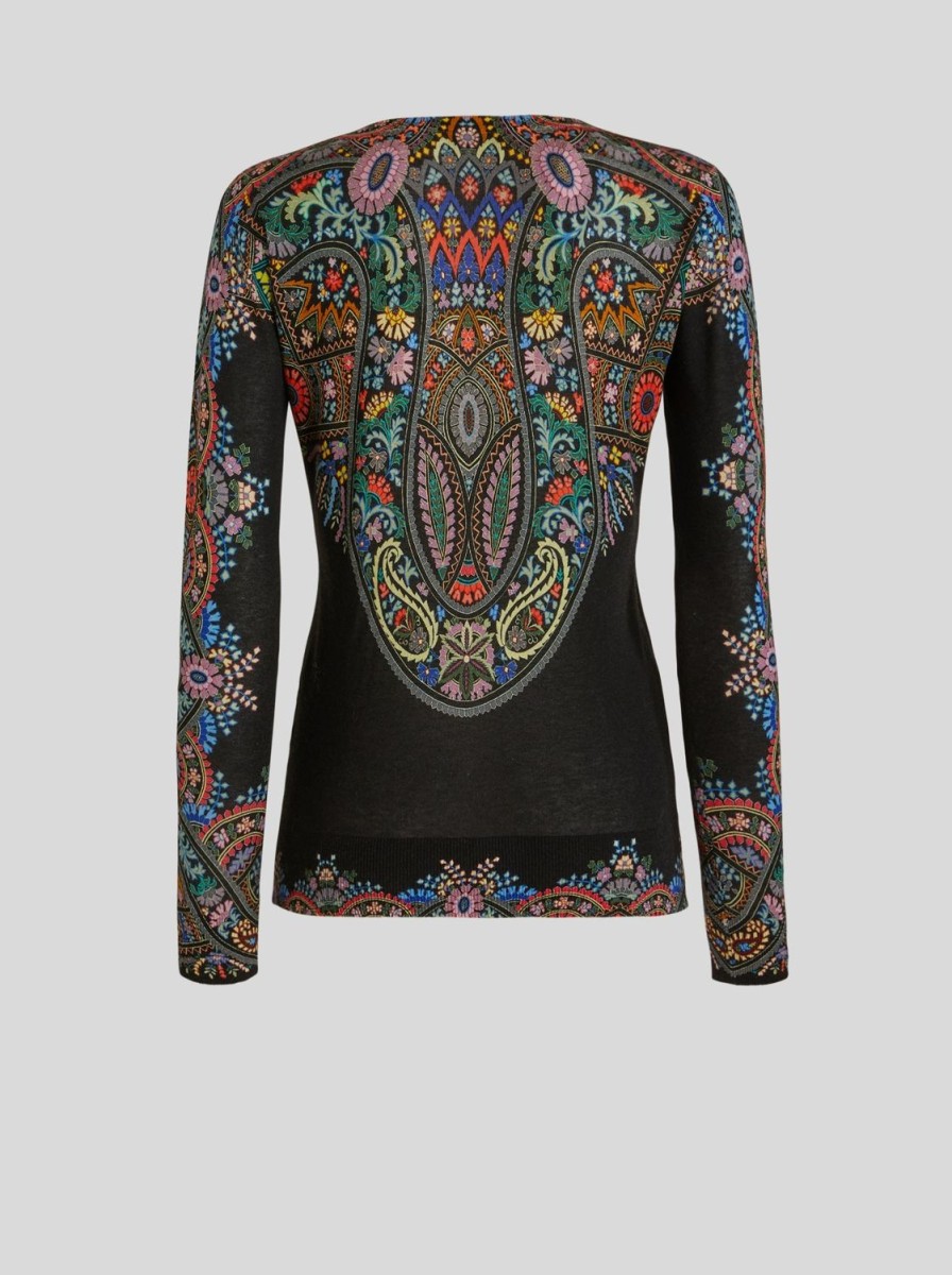 Women Etro | Sweater-Black/Multi