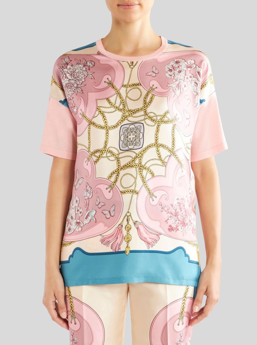 Women Etro | Top-Pink/Turquoise