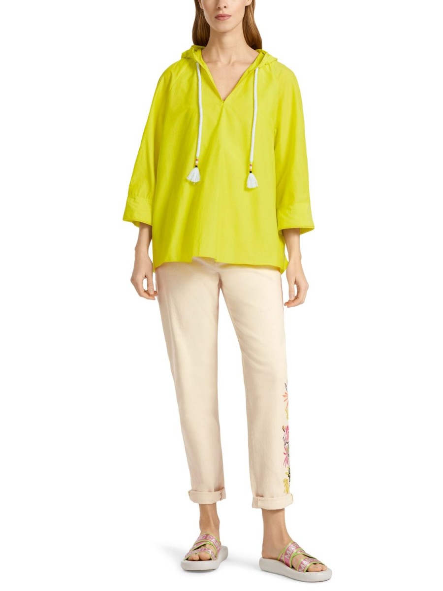 Women Marc Cain | Blouse-Lime